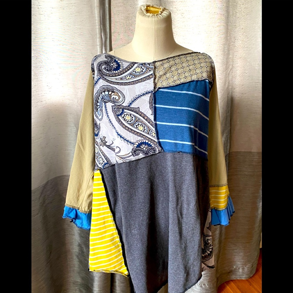 Handmade funky top